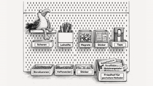 Vom Scheren-Friedhof zum Etikettenparadies